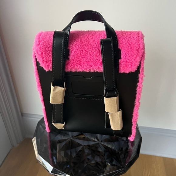 DR. MARTENS MINI FAUX SHEARLING BACKPACK - Picture 7 of 12